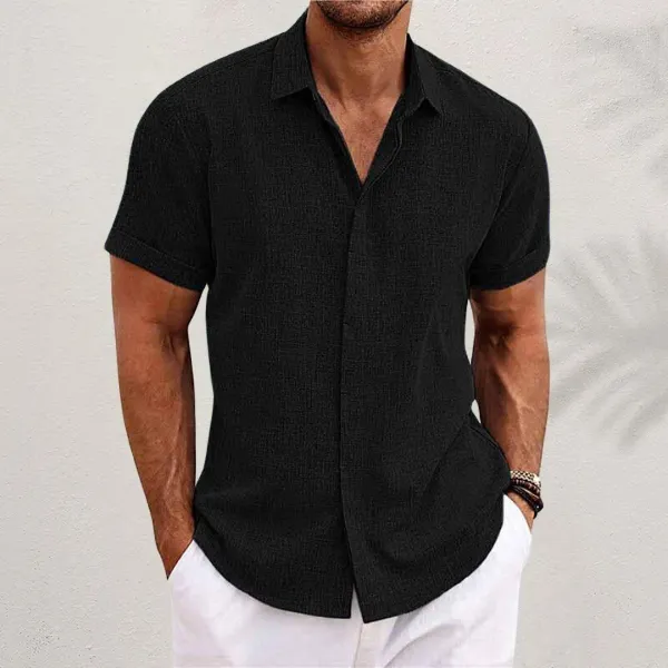 Anton™ - Airy Cotton-Linen Mix Shirt