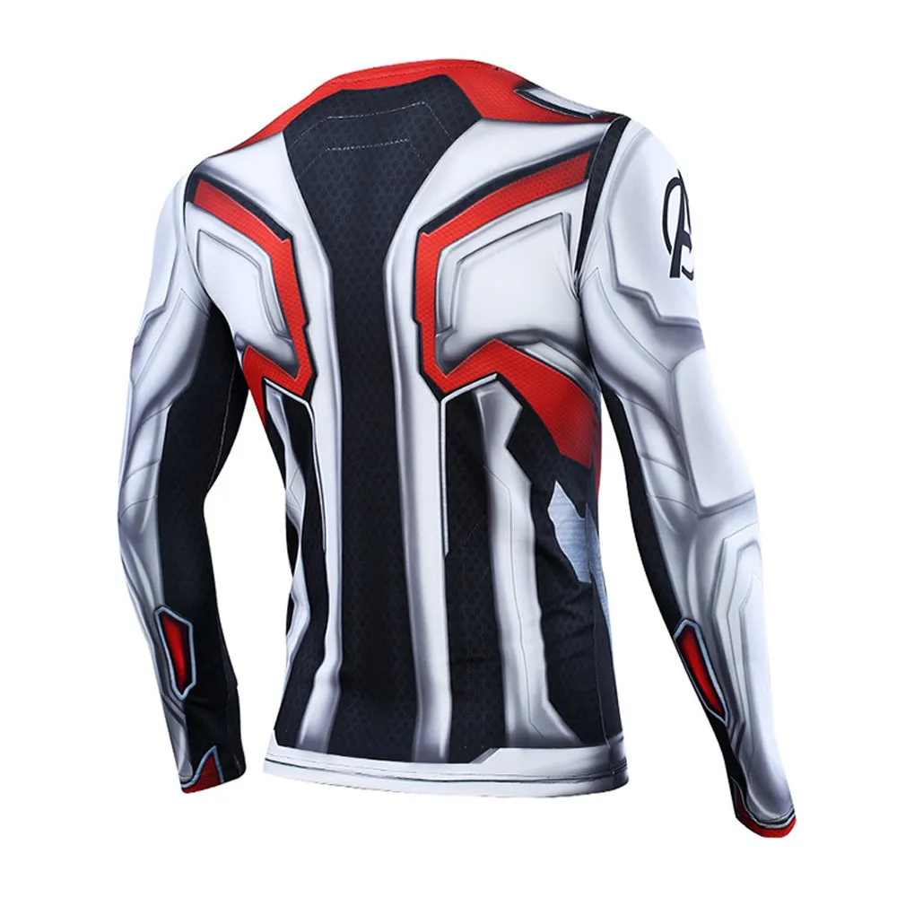 Avengers 4 Endgame Quick Drying T-shirt Quantum Realm Costumes