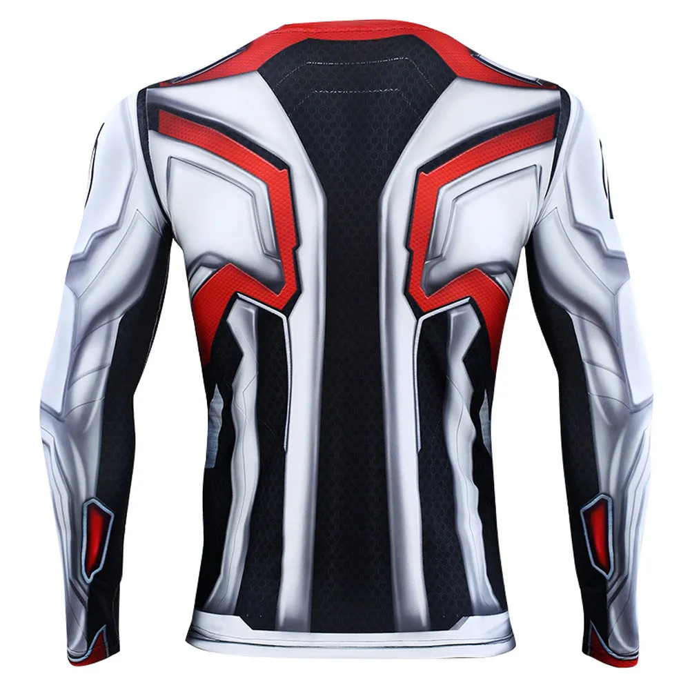 Avengers 4 Endgame Quick Drying T-shirt Quantum Realm Costumes