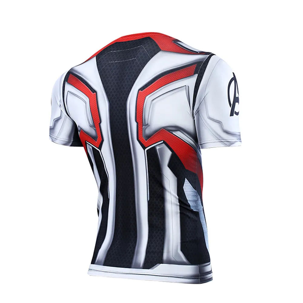Avengers 4 Endgame Quick Drying T-shirt Quantum Realm Costumes