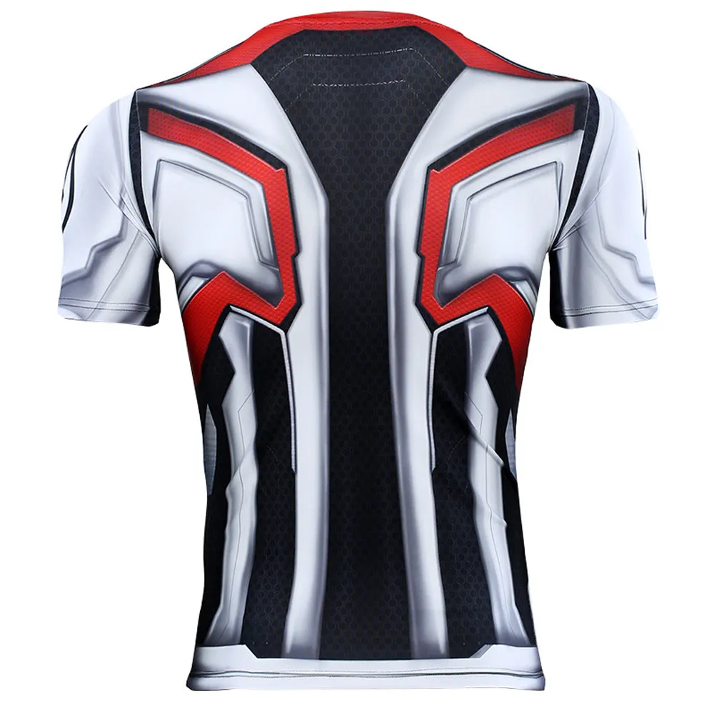 Avengers 4 Endgame Quick Drying T-shirt Quantum Realm Costumes