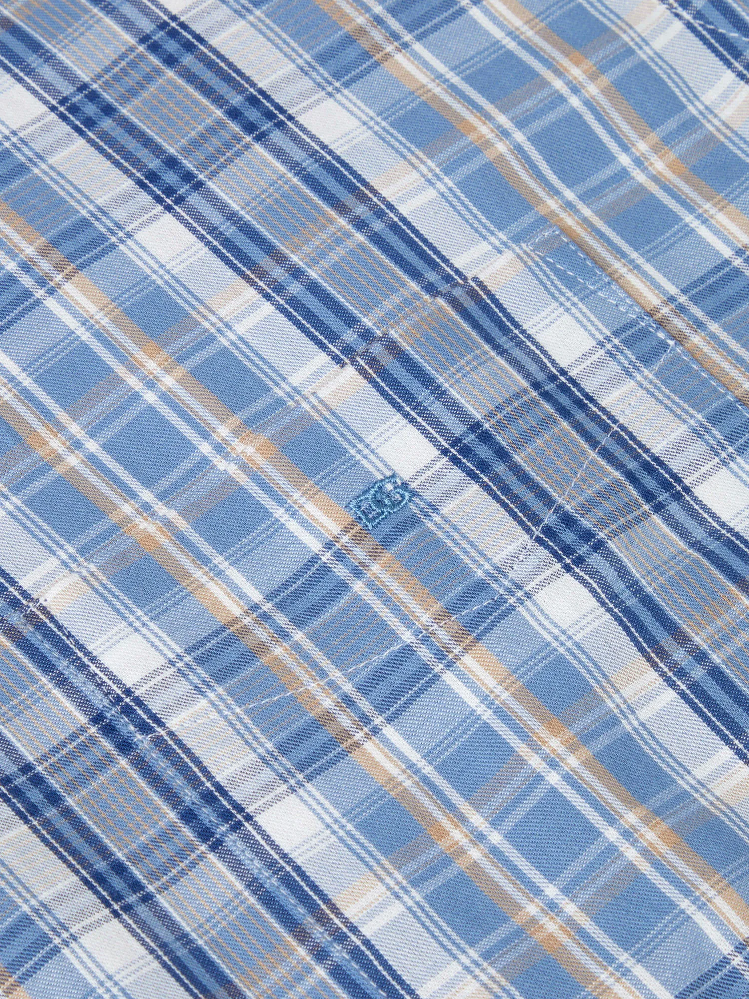 Daniel Grahame Checkered Long Sleeve Casual Shirt - Sky Blue