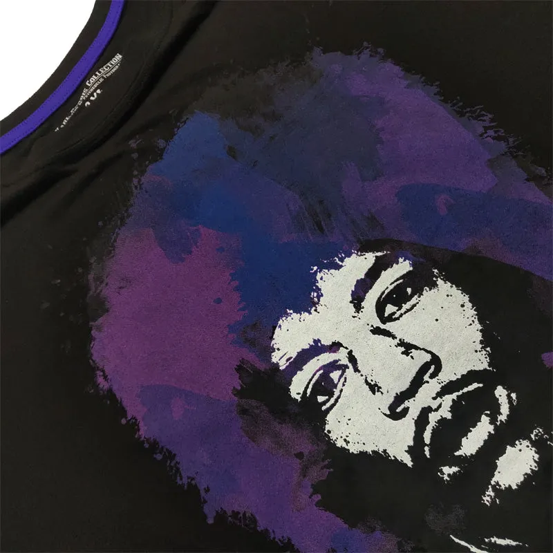 FERRIS JIMI HENDRIXO CREW NECK T SHIRT IN BLACK