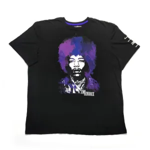 FERRIS JIMI HENDRIXO CREW NECK T SHIRT IN BLACK