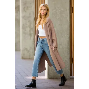 Julie Effortless Knitted Trench Coat