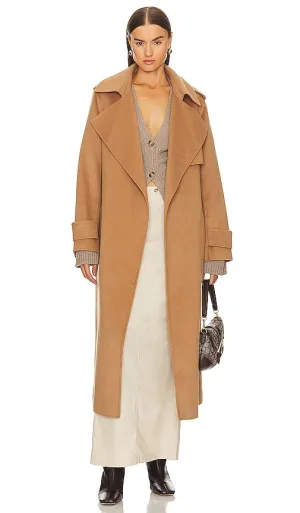 LAMARQUE Margaret Trench Coat in Brown