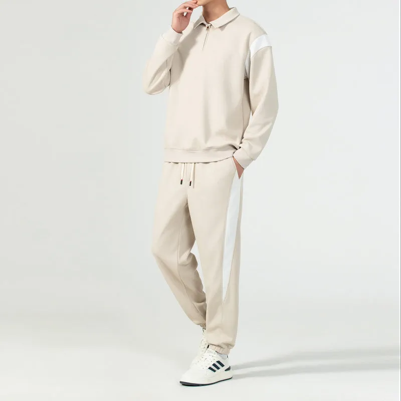 Lapel Pullover with Zip up shirt  - GlamzLife