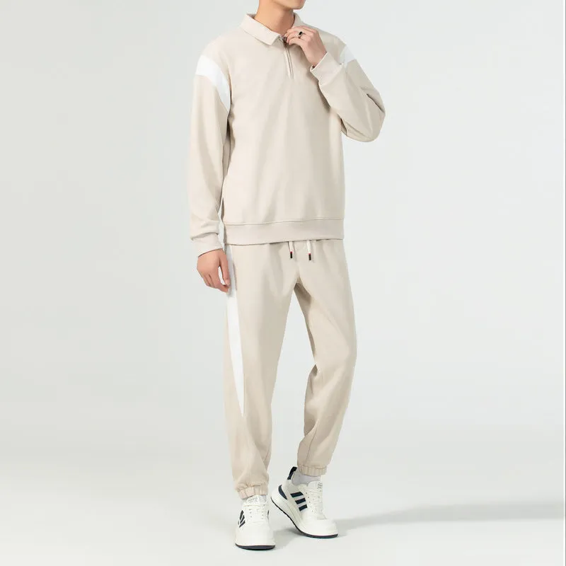 Lapel Pullover with Zip up shirt  - GlamzLife