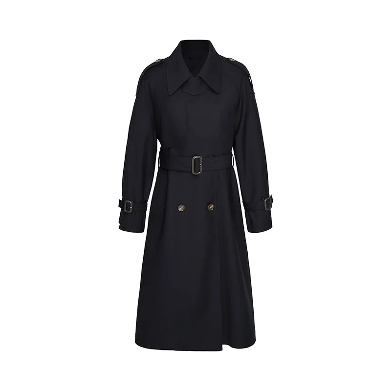 Mirabelle - Classic Belted Trench Coat