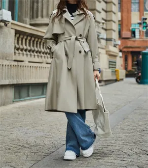Mirabelle - Classic Belted Trench Coat