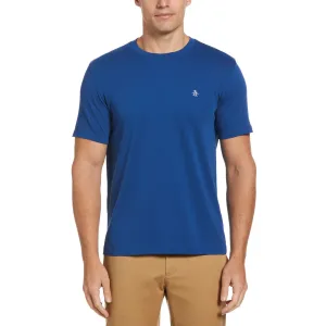 Original Penguin Pin Point Embroidered Logo T-Shirt - Limoges