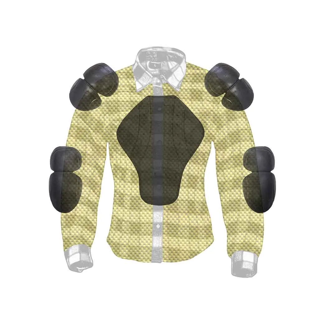 RIDERACT® Women Flannel Shirt Purple Road Series Reinforced Flannel Motorcycle Shirt