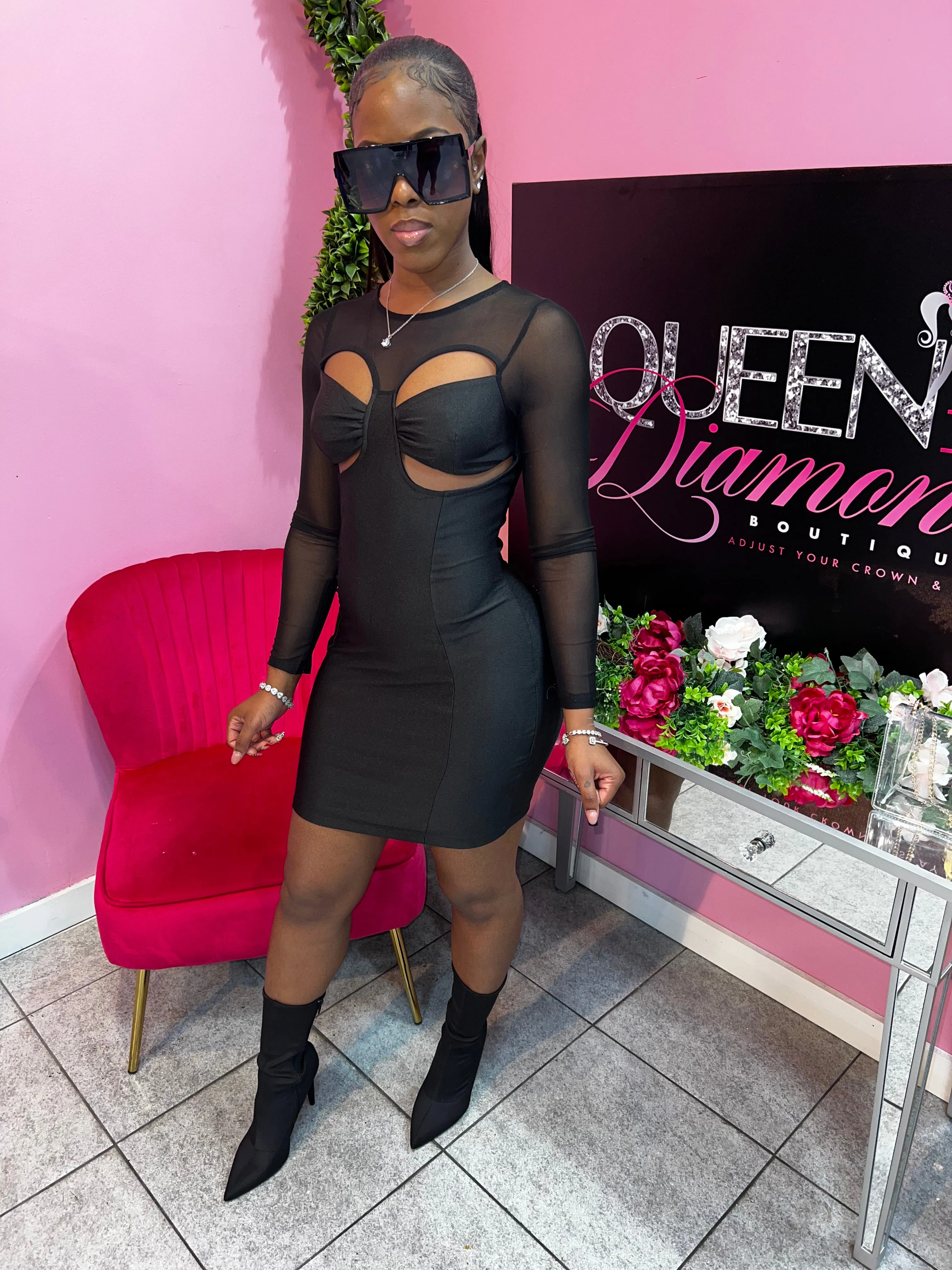 Siddity Dress - Black