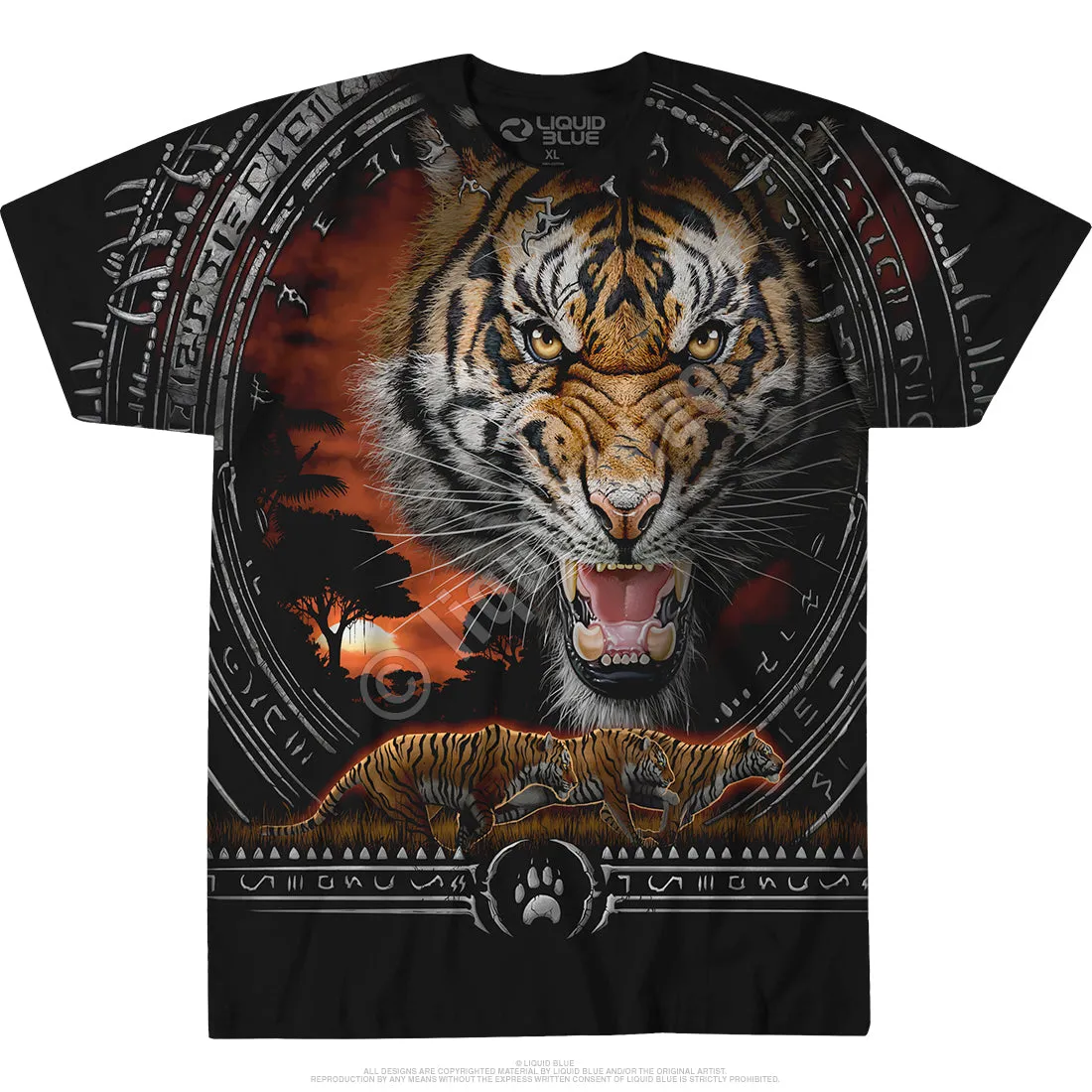 Tribal Tiger T-Shirt